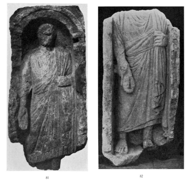 Breccia Plate XXVII Oxyrhynchus Statues