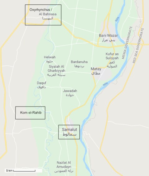 Oxyrhynchus Area Map 2