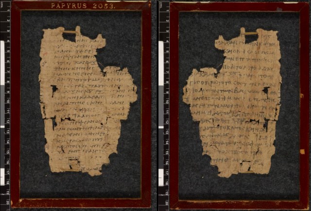 British Library Papyrus 2053