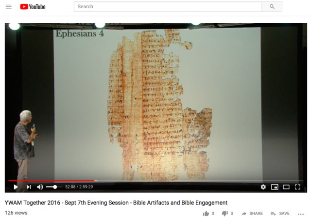 carroll ephesians 4 papyrus