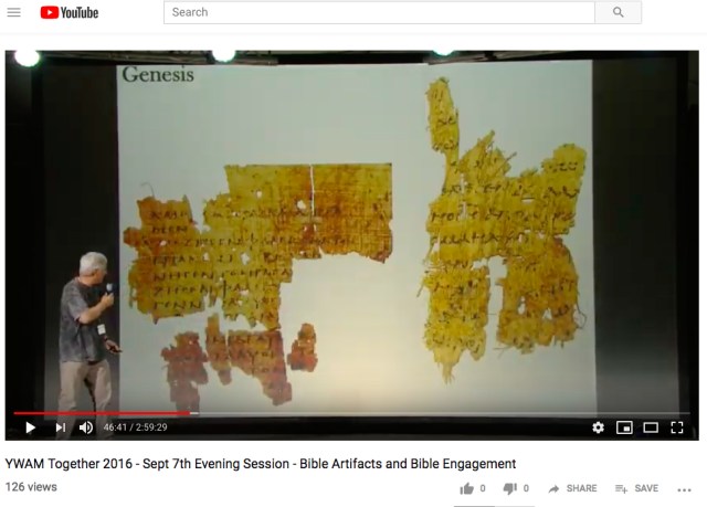 carroll genesis papyri 2