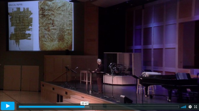 carroll psalms and john