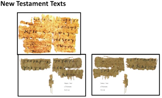 Carroll P131 Romans 2018 fragments
