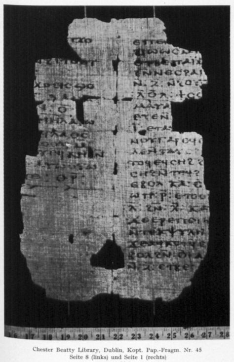 Beatty 54 Pachomius Codex