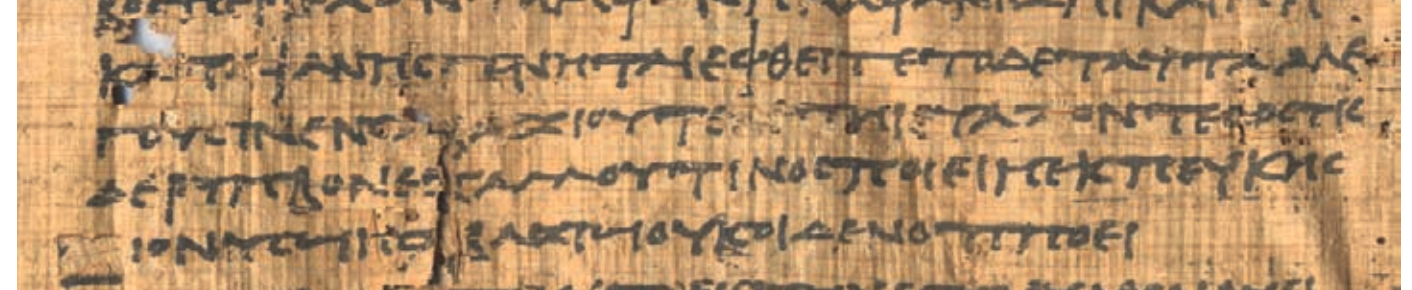 Proogen Papyrus A New(-ish) Published Papyrus from the Green Collection! | Variant Readings
